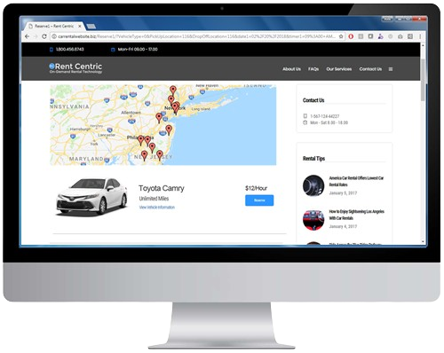 Car Share Online Reservation